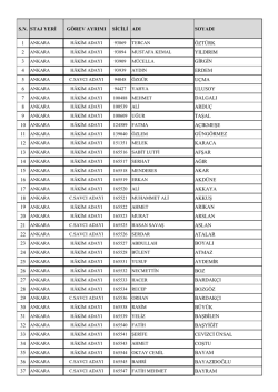 1-Liste (Adli Yargı)