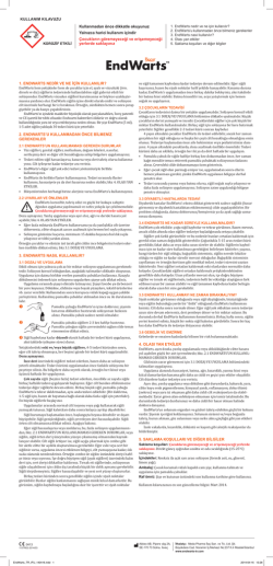Page 1 1. ENDWARTS NEDİR VE NE İ&Ccedil;İN KULLANILIR? EndWarts