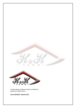 Teknik Şartname İ&ccedil;in Tıklayınız