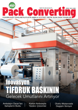 Pack Converting 2014-2 - Ambalaj Sanayicileri Derneği