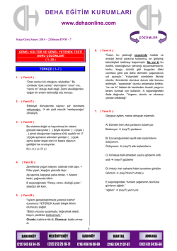 DEHA EĞİTİM KURUMLARI www.dehaonline.com