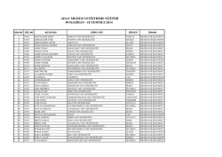 aday memur yetiştirme eğitimi 09 haziran