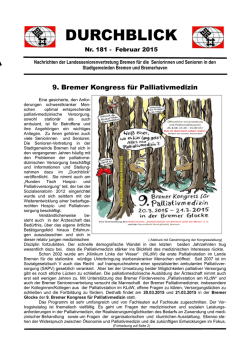 "Durchblick" Nr. 181