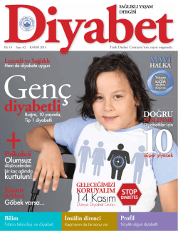 diyabetli - Türk Diabet Cemiyeti