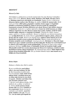 MESNEVİ - TwitDoc.com