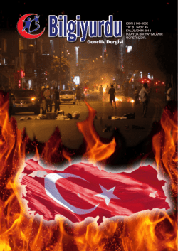 Gen&ccedil;lik Dergisi - bilgiyurdu gen&ccedil;lik eğitim ve k&uuml;lt&uuml;r derneği