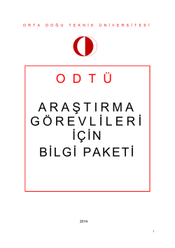 ORTA DOĞU TEKNİK &Uuml;NİVERSİTESİ