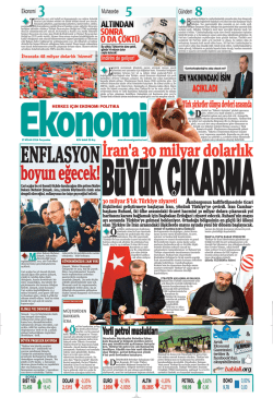 2014 - Ekonomi Gazetesi