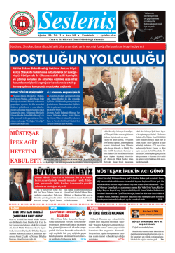 Ağustos-Sayı:149 - Ceza ve Tevkifevleri Genel Müdürlüğü