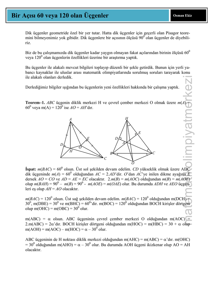 Indirmek Icin Tiklayinz Matematik Olimpiyat Merkezi