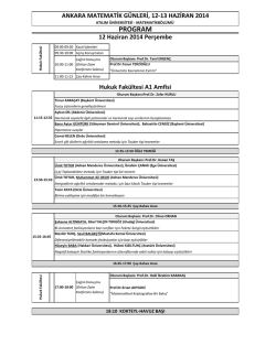buradan - 9. Ankara Matematik G&uuml;nleri