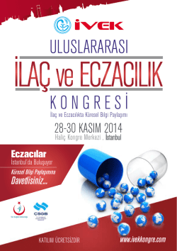 Program - Ankara Eczacı Odası