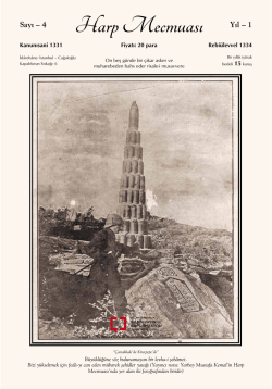 harp mecmuası sayı 4