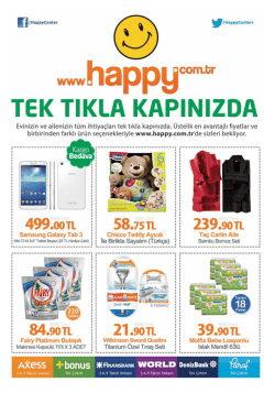 Ağustos 2014 - Happy Center