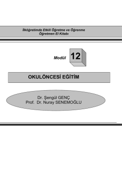 OKUL&Ouml;NCESİ EĞİTİM