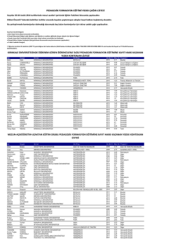 kırıkkale &uuml;niversitesinde &ouml;ğrenim g&ouml;ren