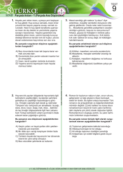 3.hafta testlerinin tamamını indirmek i&ccedil;in tıklayınız