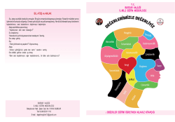 Değerler Eğitimi Kılavuzu