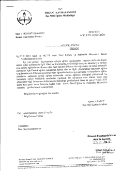 T.c ERGANİ KAYMAKAMLIĞI - Ergani İl&ccedil;e Milli Eğitim M&uuml;d&uuml;rl&uuml;ğ&uuml;