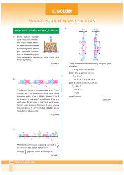 mıknatıslar ve manyetik alan