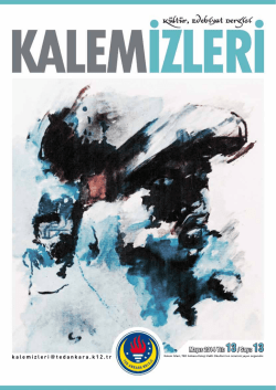 Kalem İzleri Sayı 13