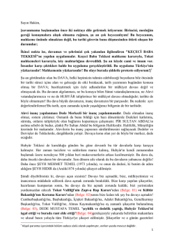 Sayın Hakim - Hubyar Eğitim Vakfı