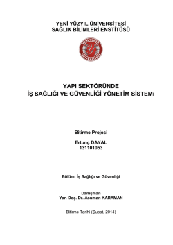 ERTUN&Ccedil; DAYAL BİTİRME &Ouml;DEVİ, ŞUBAT 2014