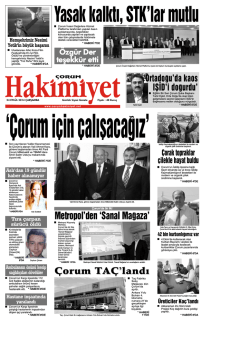 (24 eyl\374l.qxd) - &Ccedil;orum Hakimiyet Gazetesi