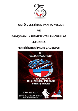 2014 Eğitim ve &Ouml;ğretim Yılı Proje Sunumları