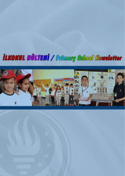 haftalık b&uuml;lten 4. hafta