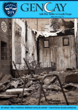 Dergiyi Bilgisayarınıza İndirmek İçin Lütfen Buraya