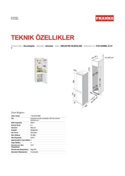 118.0279.889 Teknik &Ouml;zellikler