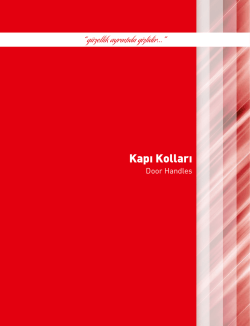 Kapı Kolları Gloria - Tek Mobilya Aksesuar