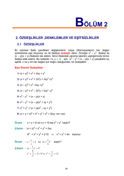&Ouml;ğr.G&ouml;r.Barış ŞAHİN DERS NOTU 3