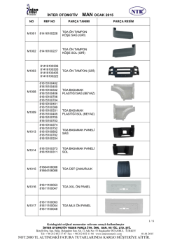Man Kataloğu - Inter Otomotiv