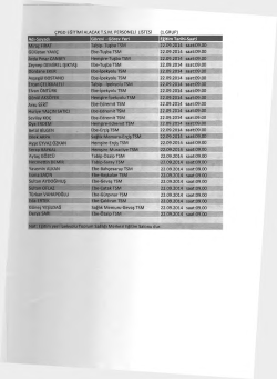 22.09.2014 saat:09.00