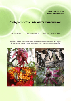 Makale - biodicon.com