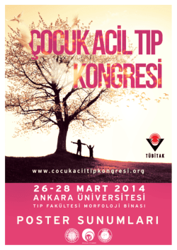 buradan - Çocuk Acil Tıp Kongresi