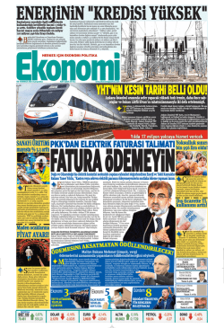 2014 - Ekonomi Gazetesi