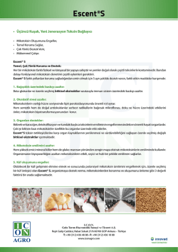 Escent&reg;S - ICON Agro