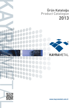 Ürün Kataloğu Product Catalogue