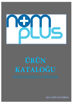 Ürün Kataloğumuza ulaşmak için lütfen tıklayınız.