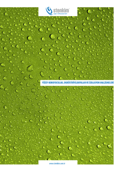 Y&uuml;zey Koruyucular, End&uuml;striyel Boyalar ve