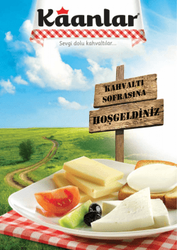 Peynir Kataloğu - Kaanlar.com.tr