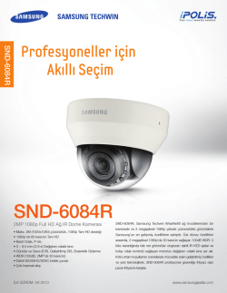 SND-6084R - Mavi G&uuml;venlik