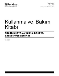 Motor - Perkins Engines