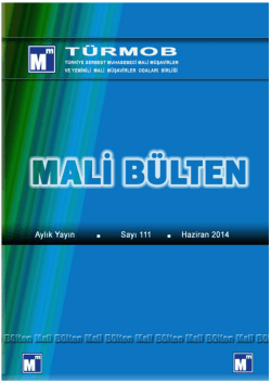 mayıs 2014 mali mevzuatta yapılan değişiklikler