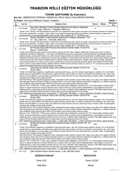 TRABZON MİLLİ EĞİTİM M&Uuml;D&Uuml;RL&Uuml;Ğ&Uuml;