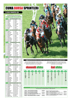 CUMA BURSASPRiNTLERi