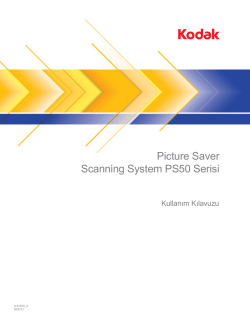 Picture Saver Scanning System PS50 Serisi